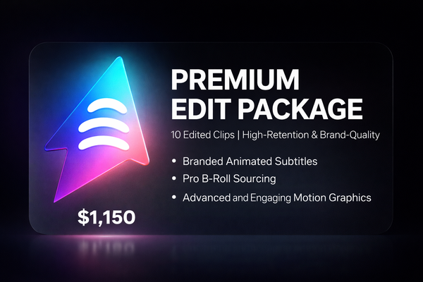 PREMIUM EDIT PACKAGE